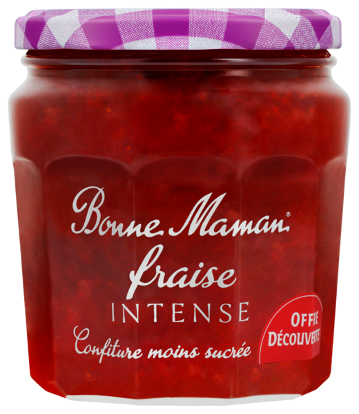 CONFITURE FRAISE INTENSE
BONNE MAMAN