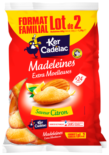 MADELEINES SAVEUR CITRON
KER CADÉLAC