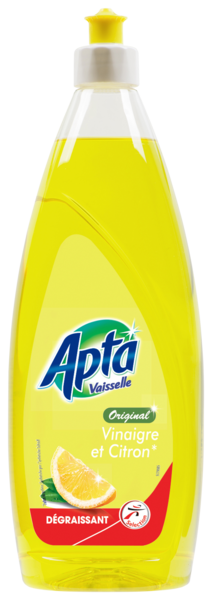 LIQUIDE VAISSELLE VINAIGRE ET CITRON
APTA