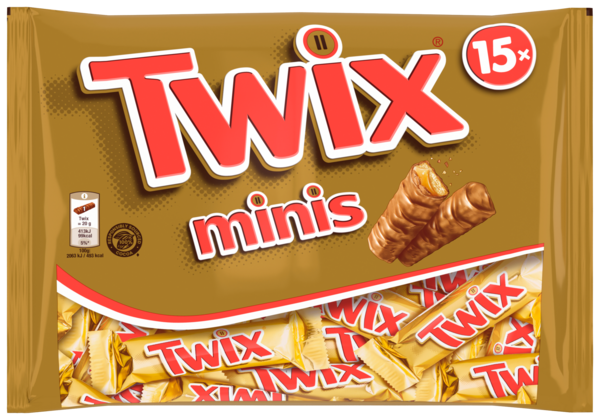 MINI BARRES CHOCOLATÉES TWIX
TWIX