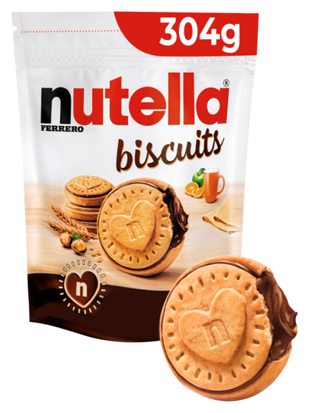 BISCUITS FOURRÉS 
NUTELLA