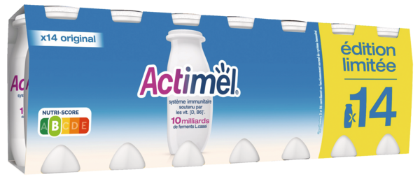 ACTIMEL ORIGINAL NATURE EN  ÉDITION LIMITÉE
DANONE