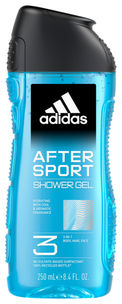 GEL DOUCHE AFTER SPORT 3 EN 1
ADIDAS