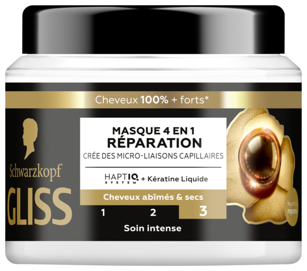 MASQUE 4 EN 1 RÉPARATION
GLISS