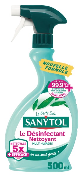 DÉSINFECTANT NETTOYANT MULTI-USAGES EUCALYPTUS
SANYTOL