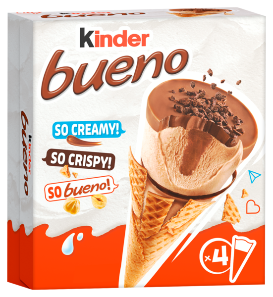 CÔNE GLACÉ KINDER BUENO CLASSIC X4 