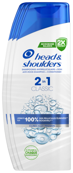 SHAMPOOING SOIN 2 EN 1 CLASSIC
HEAD & SHOULDERS