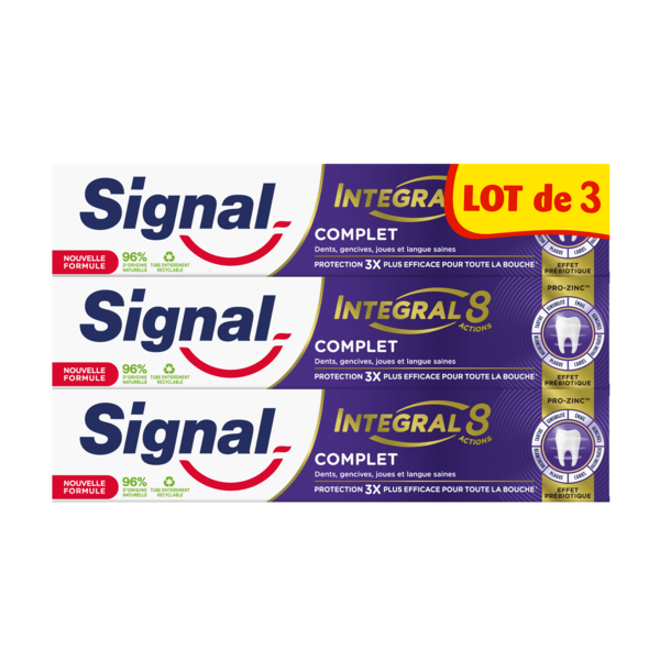 DENTIFRICE INTÉGRAL 8 COMPLET
SIGNAL