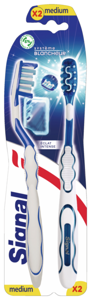 BROSSE À DENTS MÉDIUM X2
SIGNAL