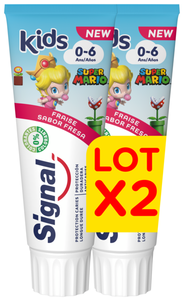 DENTIFRICE 0-6 ANS FRAISE
SIGNAL