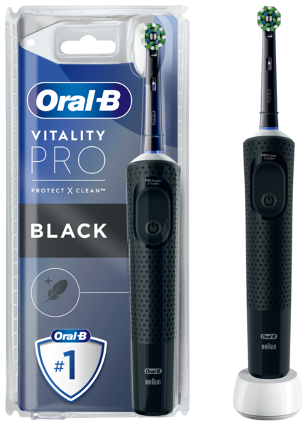 BROSSE À DENTS ÉLECTRIQUE VITALITY PRO NOIRE
ORAL B