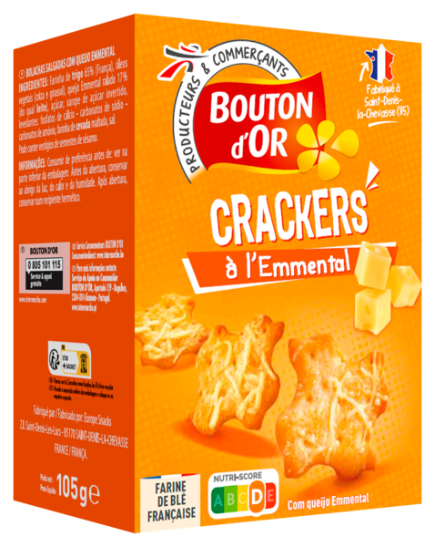 CRACKERS EMMENTAL
BOUTON D'OR