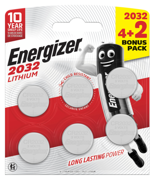 PILES CR2032 
ENERGIZER