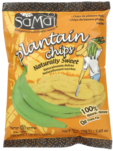 CHIPS BANANE PLANTAIN SUCRÉE
SAMAI