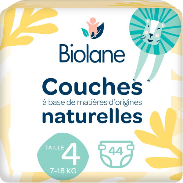 COUCHES NATURELLES T4 X44
BIOLANE