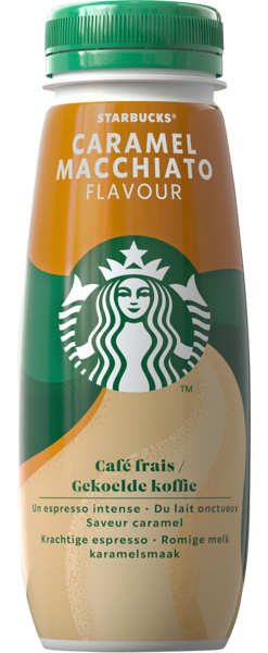 BOUTEILLE PET CARAMEL MACCHIATO FLAVOUR
STARBUCKS