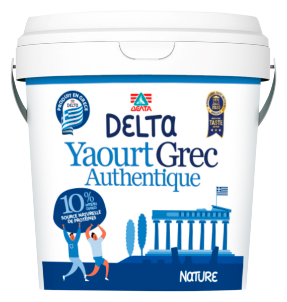 YAOURT À LA GRECQUE NATURE 10% MG 
DELTA