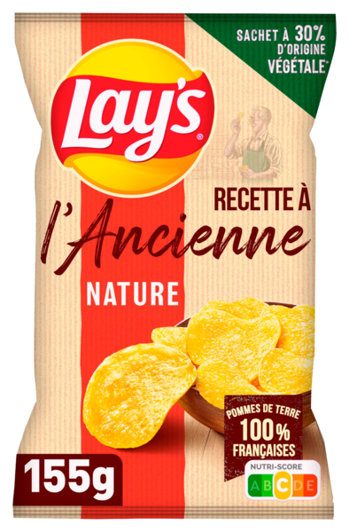 CHIPS RECETTE À L'ANCIENNE NATURE
LAY'S