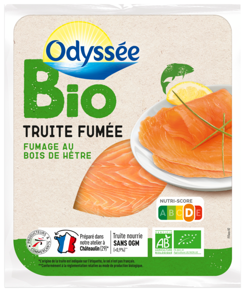 TRUITE FUMÉE BIO 
ODYSSÉE