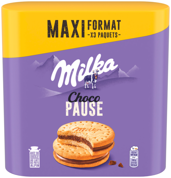 CHOCO PAUSE CHOCOLAT AU LAIT
MILKA