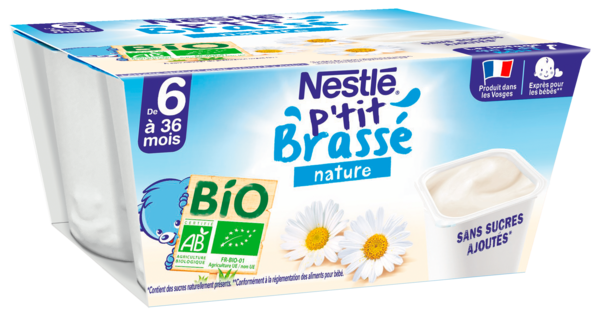 P'TIT BRASSÉ BIO NATURE
NESTLÉ