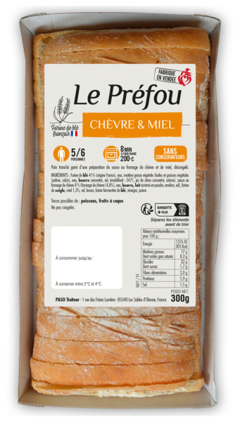 PRÉFOU CHÈVRE ET MIEL 