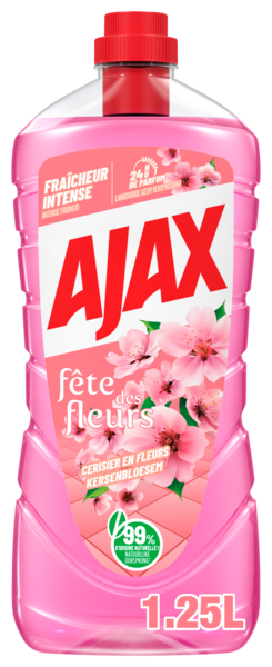 NETTOYANT MÉNAGER FÊTES DES FLEURS CERISIER
AJAX