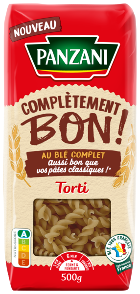 PÂTES COMPLÈTEMENT BON TORTI
PANZANI