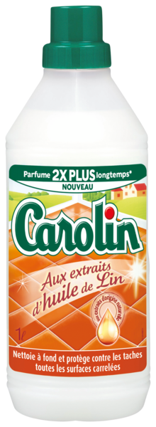 NETTOYANT SOL AUX EXTRAITS D'HUILE DE LIN
CAROLIN