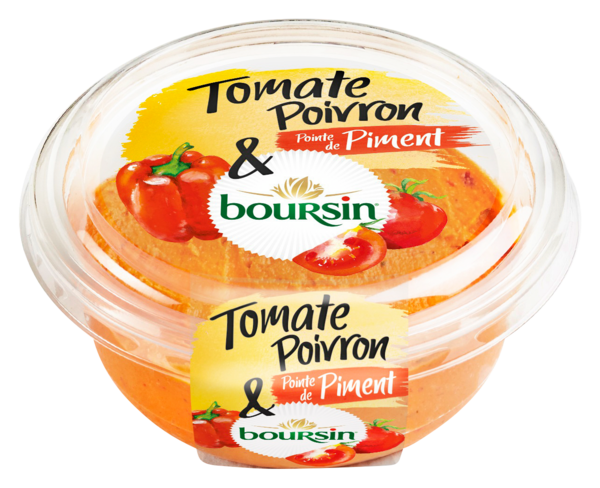 TARTINABLE TOMATE POIVRONS
BOURSIN