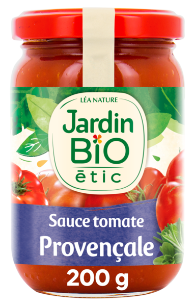 SAUCE TOMATE BIO PROVENÇALE
JARDIN BIO