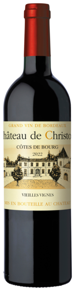 AOP CÔTES DE BOURG ROUGE
CHÂTEAU DE CHRISTOLY VIEILLES VIGNES