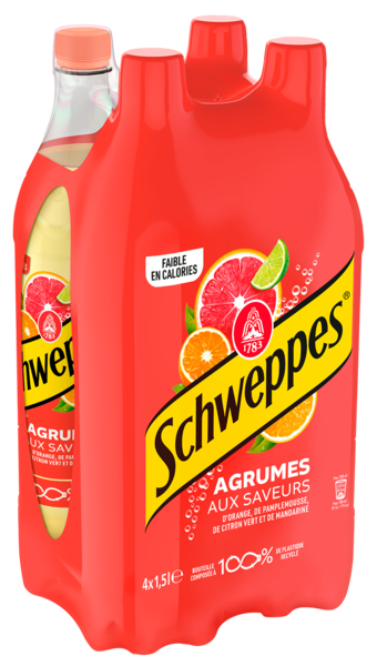 BOISSON GAZEUSE AGRUMES
SCHWEPPES