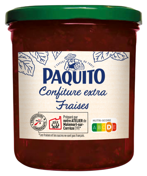 CONFITURE DE FRAISES
PAQUITO