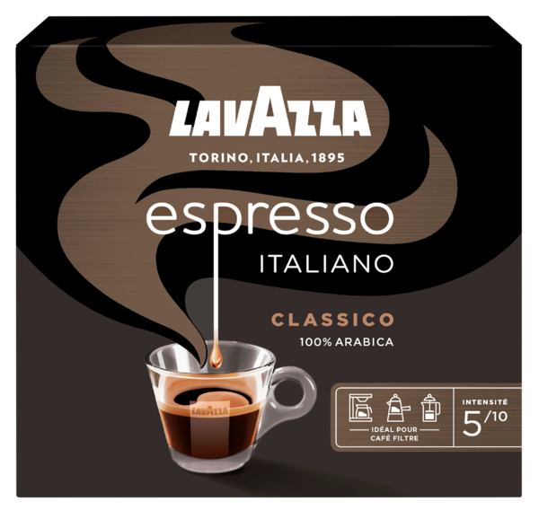 CAFÉ MOULU ESPRESSO ITALIANO CLASSICO
LAVAZZA