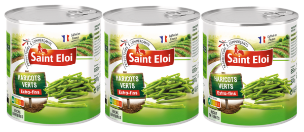 HARICOTS VERTS EXTRA-FINS
SAINT ÉLOI