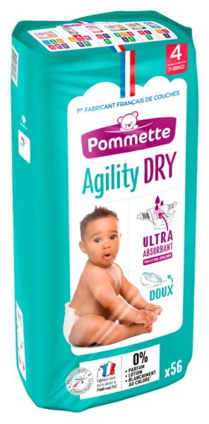 CHANGES AGILITY DRY 7/18 KG T4 X56
POMMETTE