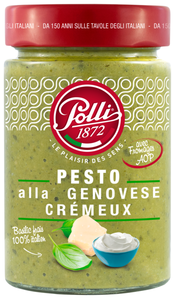 SAUCE PESTO ALLA GENOVESE CRÉMEUX
POLLI