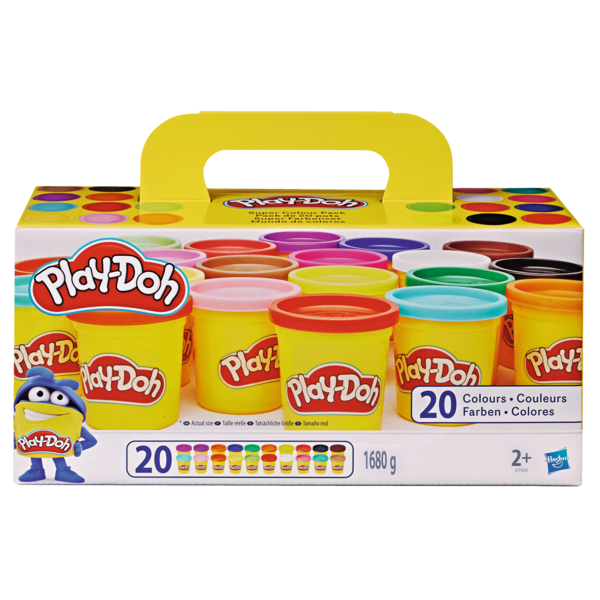 20 POTS DE PÂTE À MODELER PLAY-DOH 