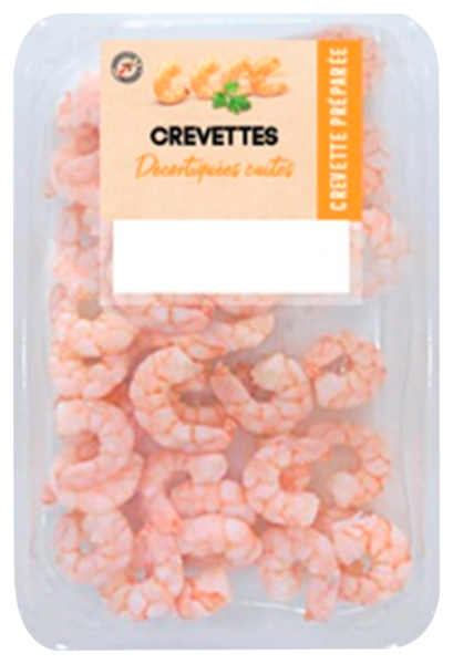 CREVETTES CUITES DÉCORTIQUÉES 