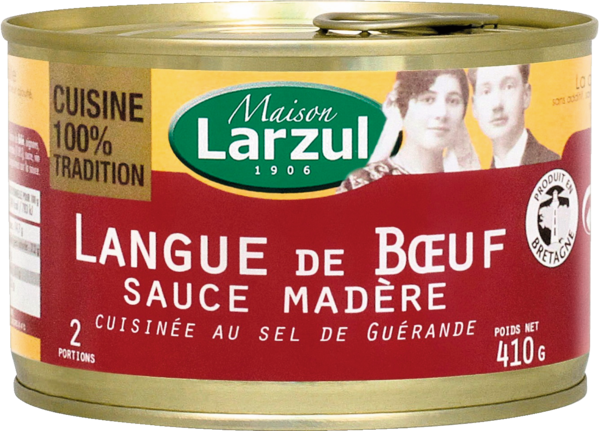 LANGUE DE BŒUF SAUCE MADÈRE
LARZUL