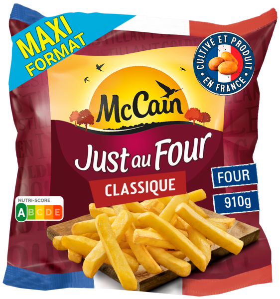 JUST AU FOUR FRITES CLASSIQUES SURGELÉES
MC CAIN