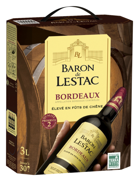 AOP BORDEAUX ROUGE
BARON DE LESTAC