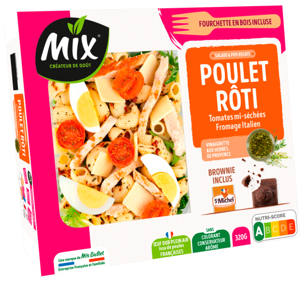 SALADE COFFRET POULET RÔTI
MIX