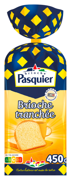 BRIOCHE TRANCHÉE 
PASQUIER