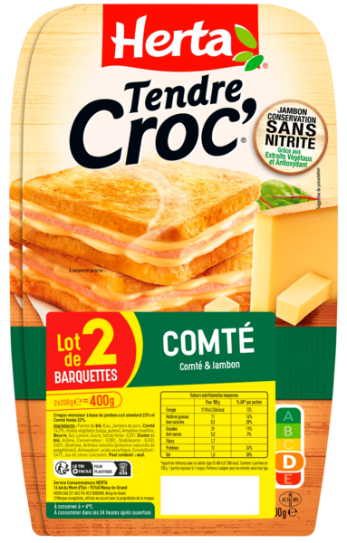 TENDRE CROC' COMTÉ
HERTA