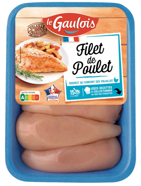 FILET DE POULET X6 
LE GAULOIS 