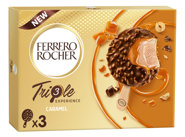 BÂTONNET ROCHER TRIPLE EXPÉRIENCE X3 
FERRERO