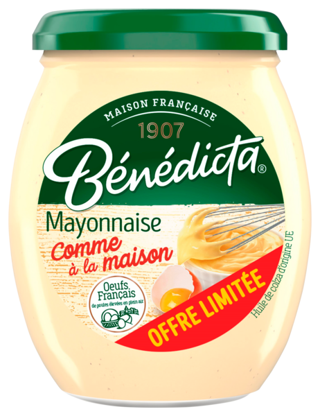 MAYONNAISE COMME À LA MAISON
BÉNÉDICTA