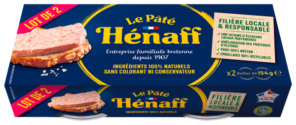 PÂTÉ PUR PORC
HENAFF